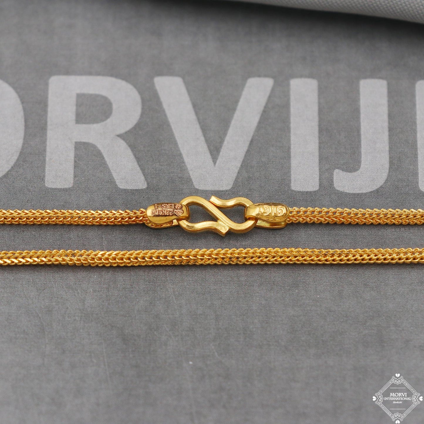 22k Gold Chain Necklace style For men women Anniversary Wedding Gift chain, 22kt Handmade Gold Chain, pure gold necklace chain, K5103