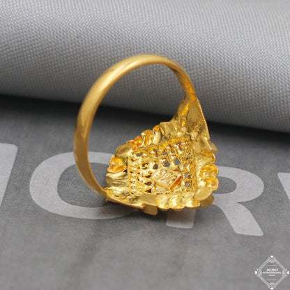 Solid Gold 22kt 22k Gold Ring Jewelry, Women Handmade Gold Jewelry, All Size, K5013