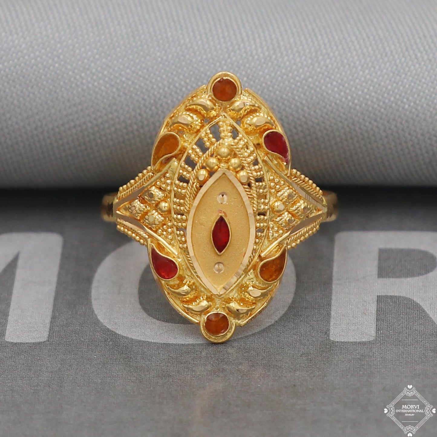 22k gold handmade ring jewelry,