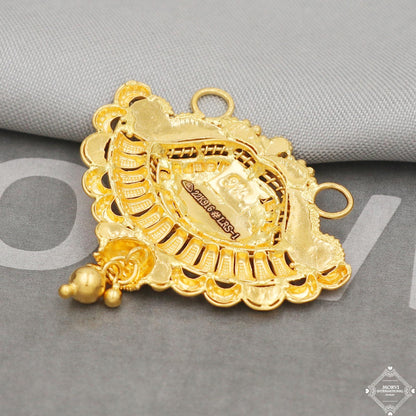 Handmade 22k Gold Pendant 22kt Gold Jewelry