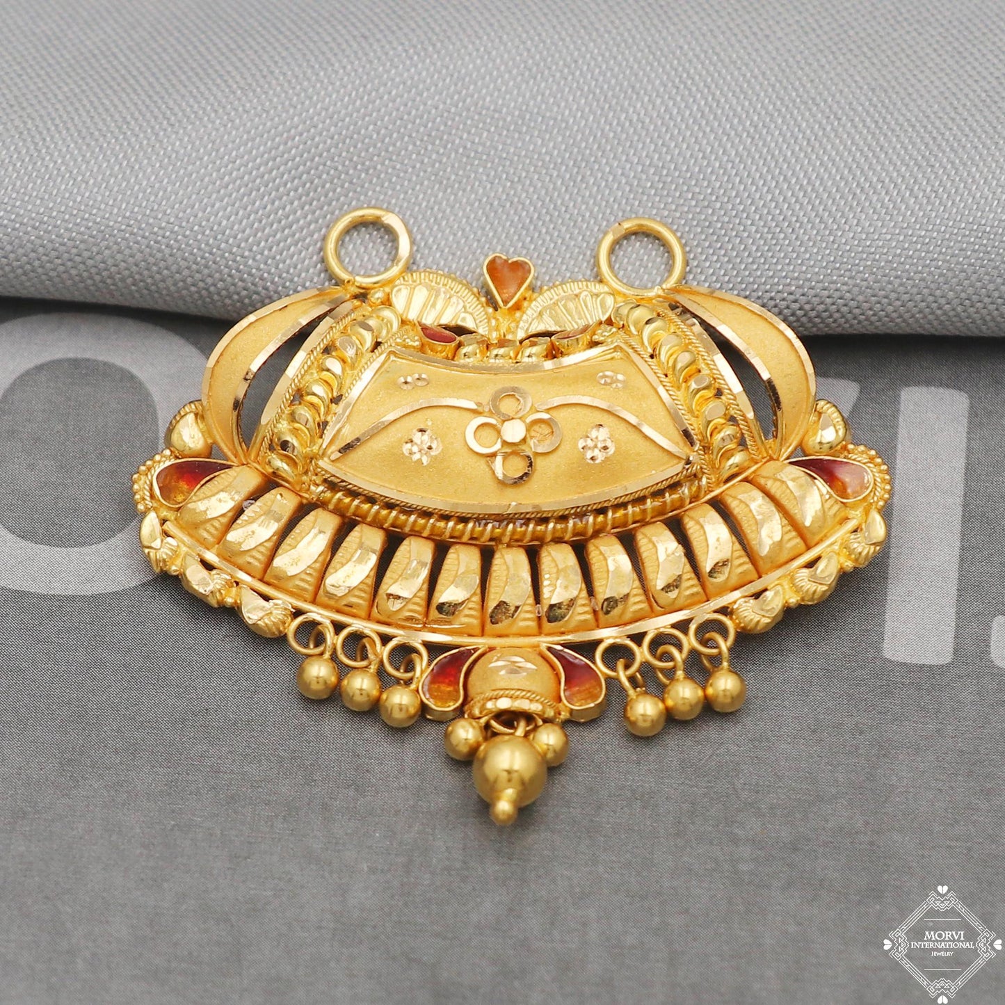 22k 22kt Yellow Gold Pendant 22k Gold Handmade Jewelry