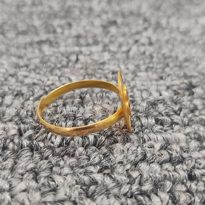 toe ring 22k Gold Toe Ring Single