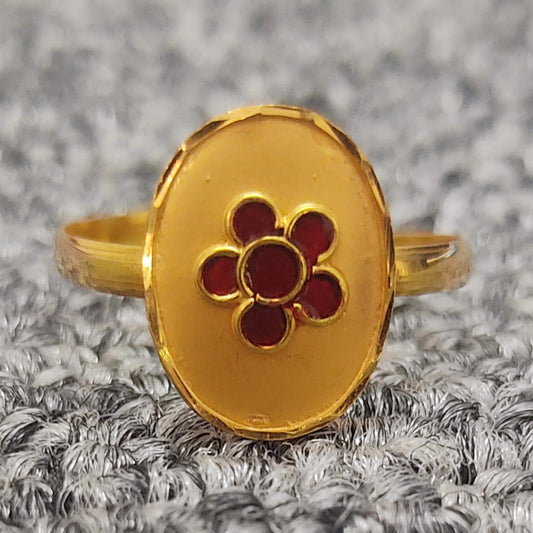 toe ring 22k Gold Toe Ring Single