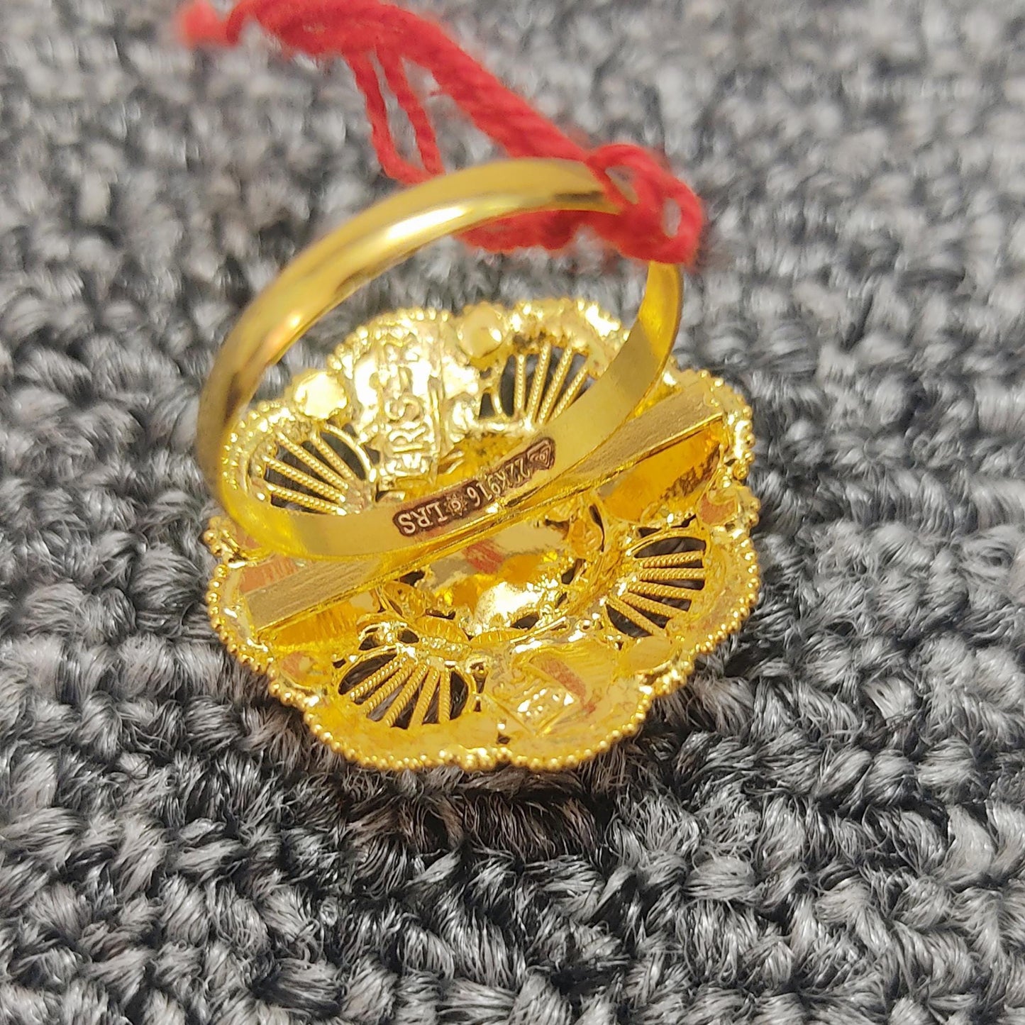 22k gold ring from india, tribal vintage design gold ring, 22k gold ring handmade jewelry