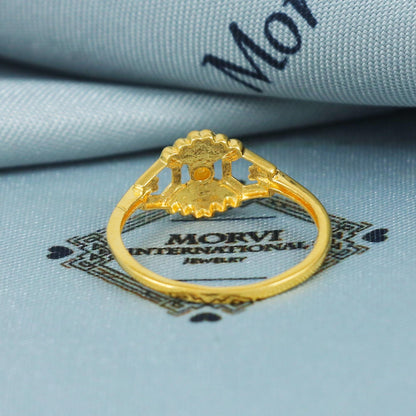 solid 22k gold ring indian Jewelry Exclusive Authentic BIS Stamped "22k916" Jewelry, MJ0006