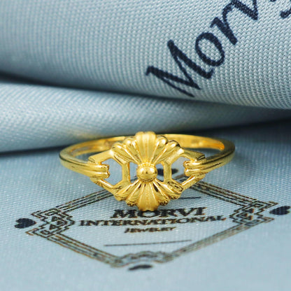 solid 22k gold ring indian Jewelry Exclusive Authentic BIS Stamped "22k916" Jewelry, MJ0006