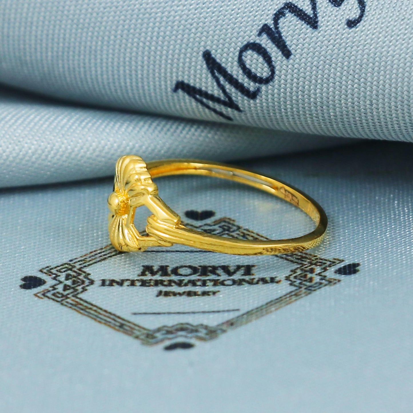 solid 22k gold ring indian Jewelry Exclusive Authentic BIS Stamped "22k916" Jewelry, MJ0006