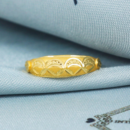 solid 22k gold ring size 8, indian Jewelry Exclusive Authentic BIS Stamped "22k916" Jewelry, MJ0007