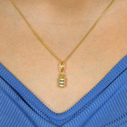 22k Gold Locket 22kt Gold Charms Pendant Jewelry, MJ0087