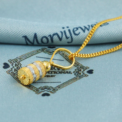 22k Gold Locket 22kt Gold Charms Pendant Jewelry, MJ0087