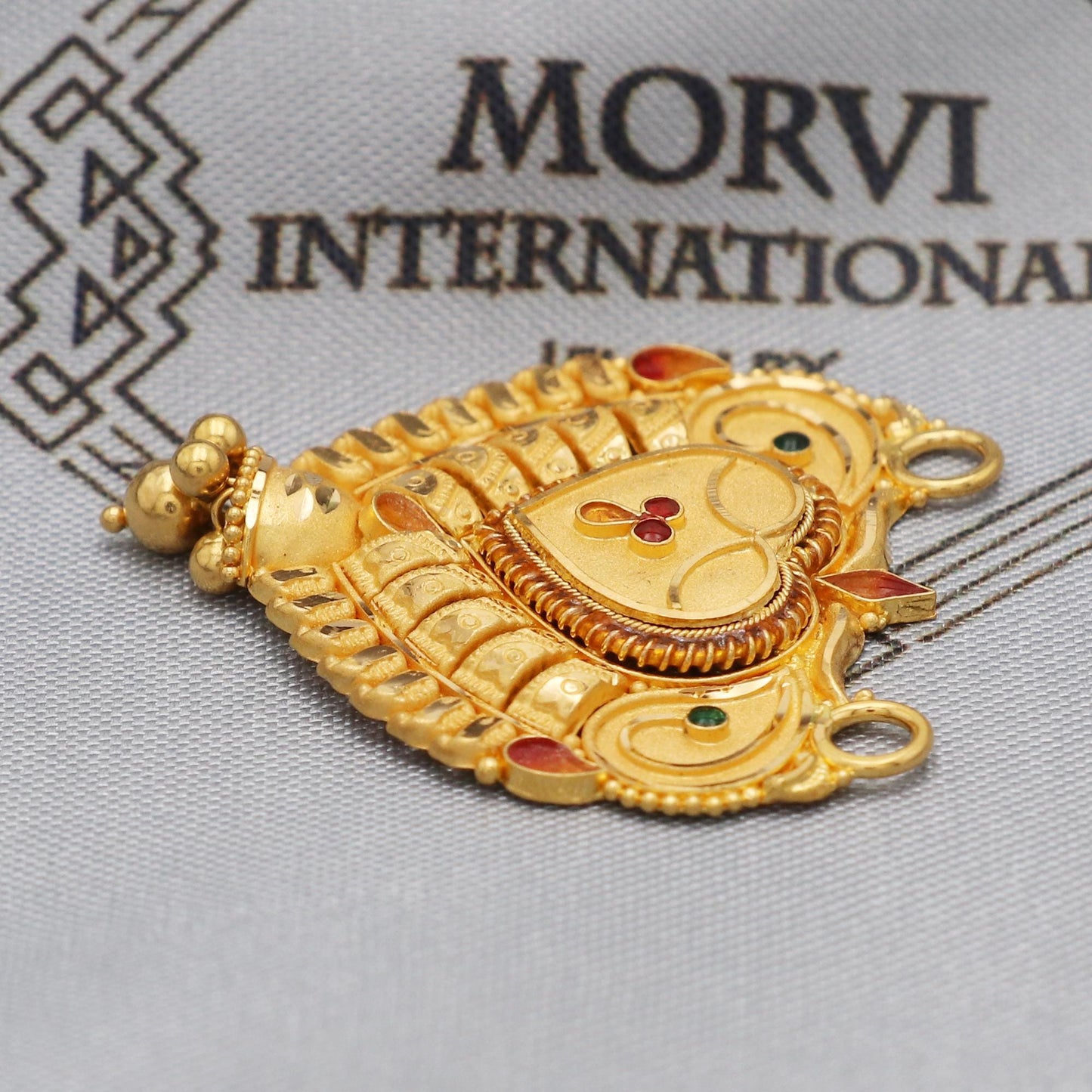 Pure 22k Yellow Gold Handmade Jewelry, K5637