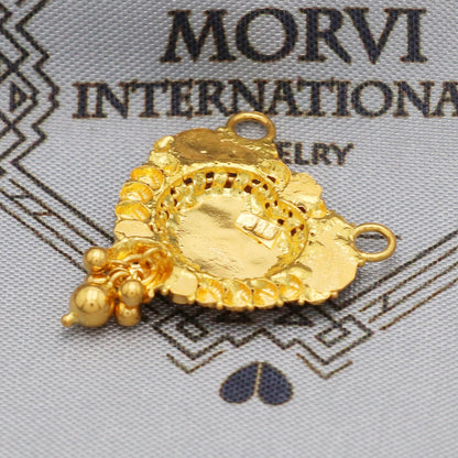 22k Yellow Gold Chain Necklace Indian Jewelry, Pure gold necklace Indian gold necklace, gift for wife, K5638
