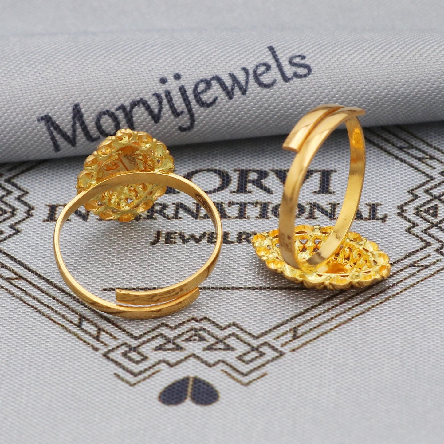 Real Solid 22k Gold toe ring bichiya, Handmade gold toe ring pair for women, Indian gold toe jewelry, real gold bichiya Gift, K5650