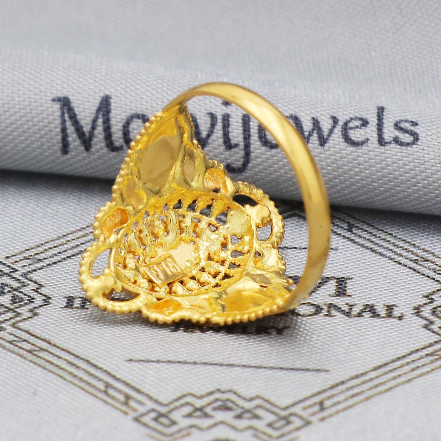 Ring for women, 22kt Solid Gold Ring, 22k gold jewelry