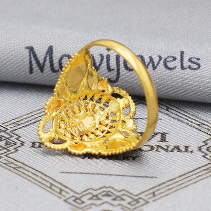Ring for women, 22kt Solid Gold Ring, 22k gold jewelry