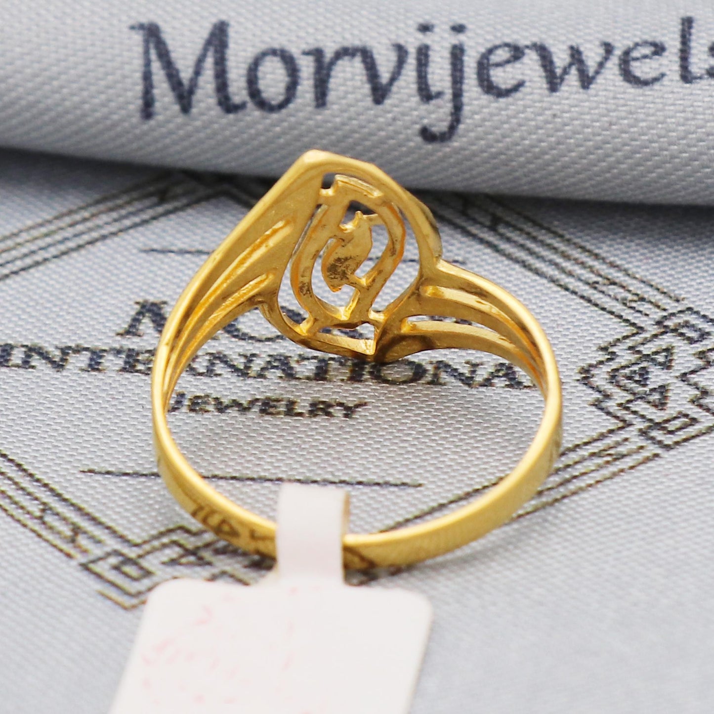 22k gold ring jewelry for gift, 22kt gold handmade jewelry