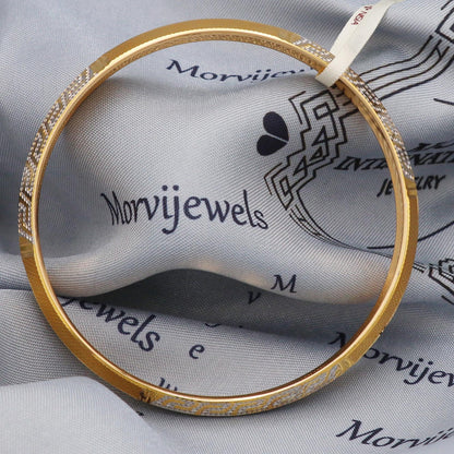 Men 22k gold kada bangle, sikh punjabi indian style, party wear wedding anniversary gift, K5435
