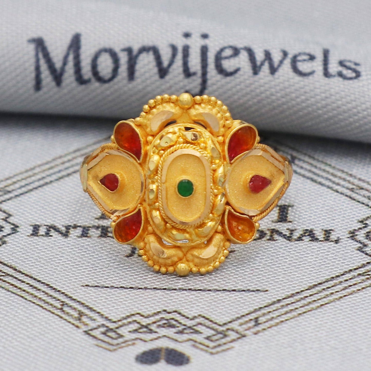 22kt Solid Gold Ring,