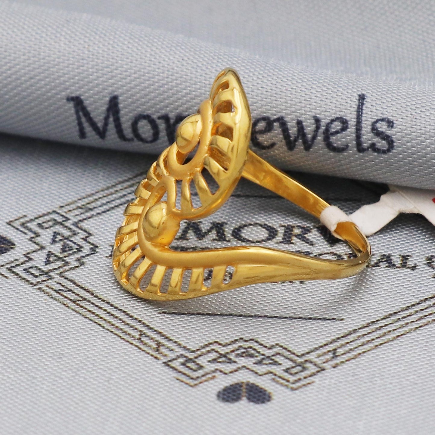 22kt 22k real gold ring, indian handmade jewelry for gift