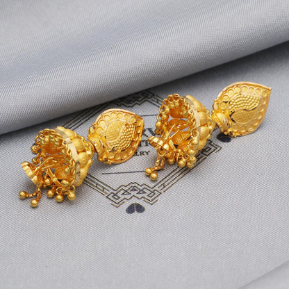 22K Jhumka Indian Earrings,K5593