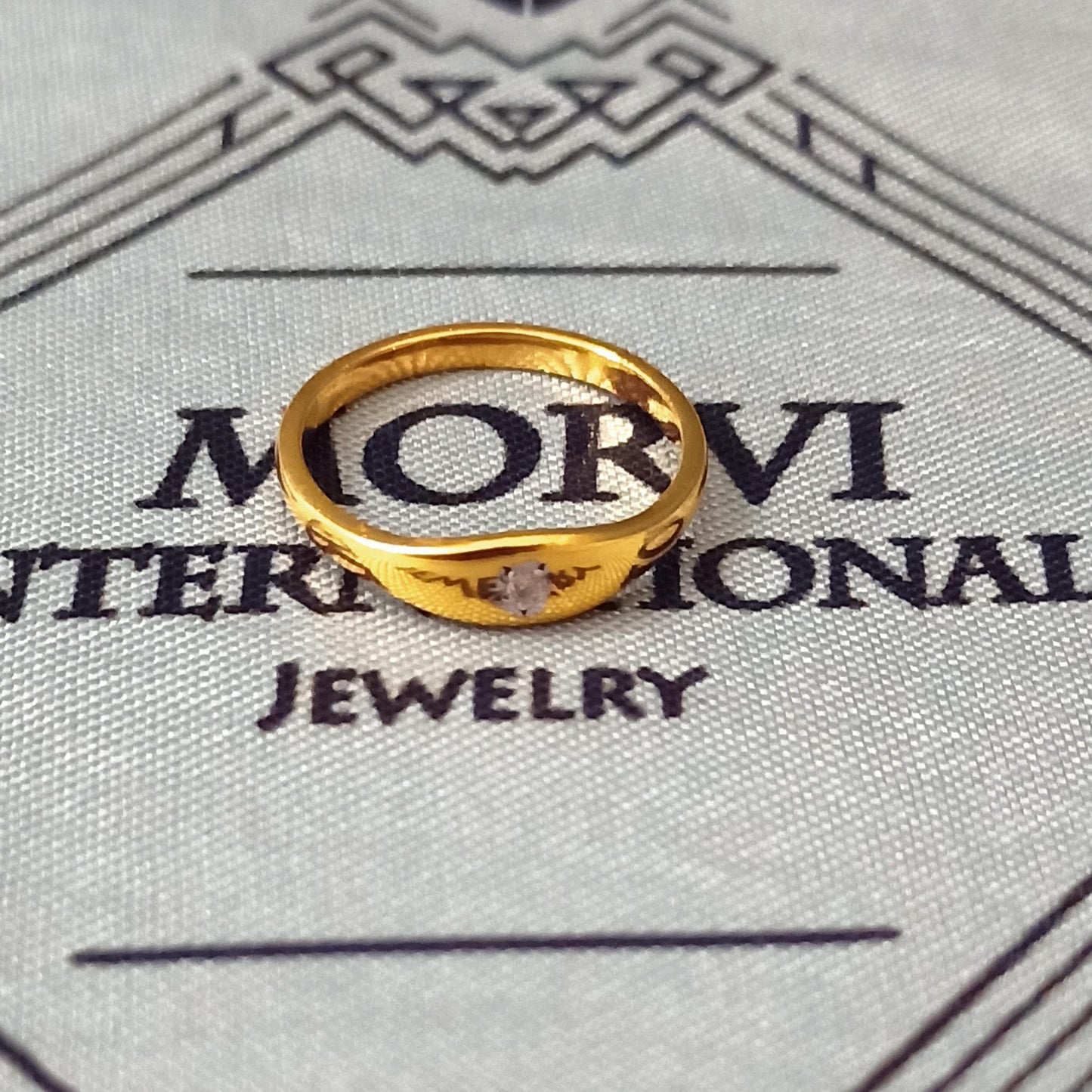 solid 22k yellow gold ring jewelry, 22kt handmade women gold ring, All Size, K5666