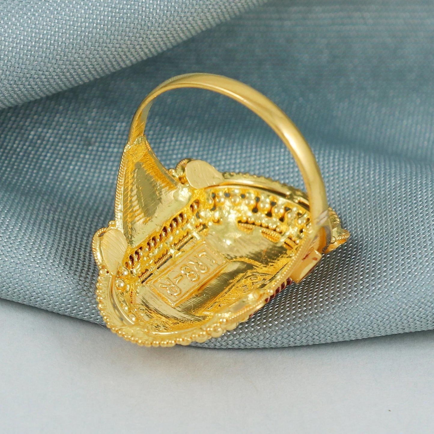Custom Designer 22k Gold Ring for Women, K4585