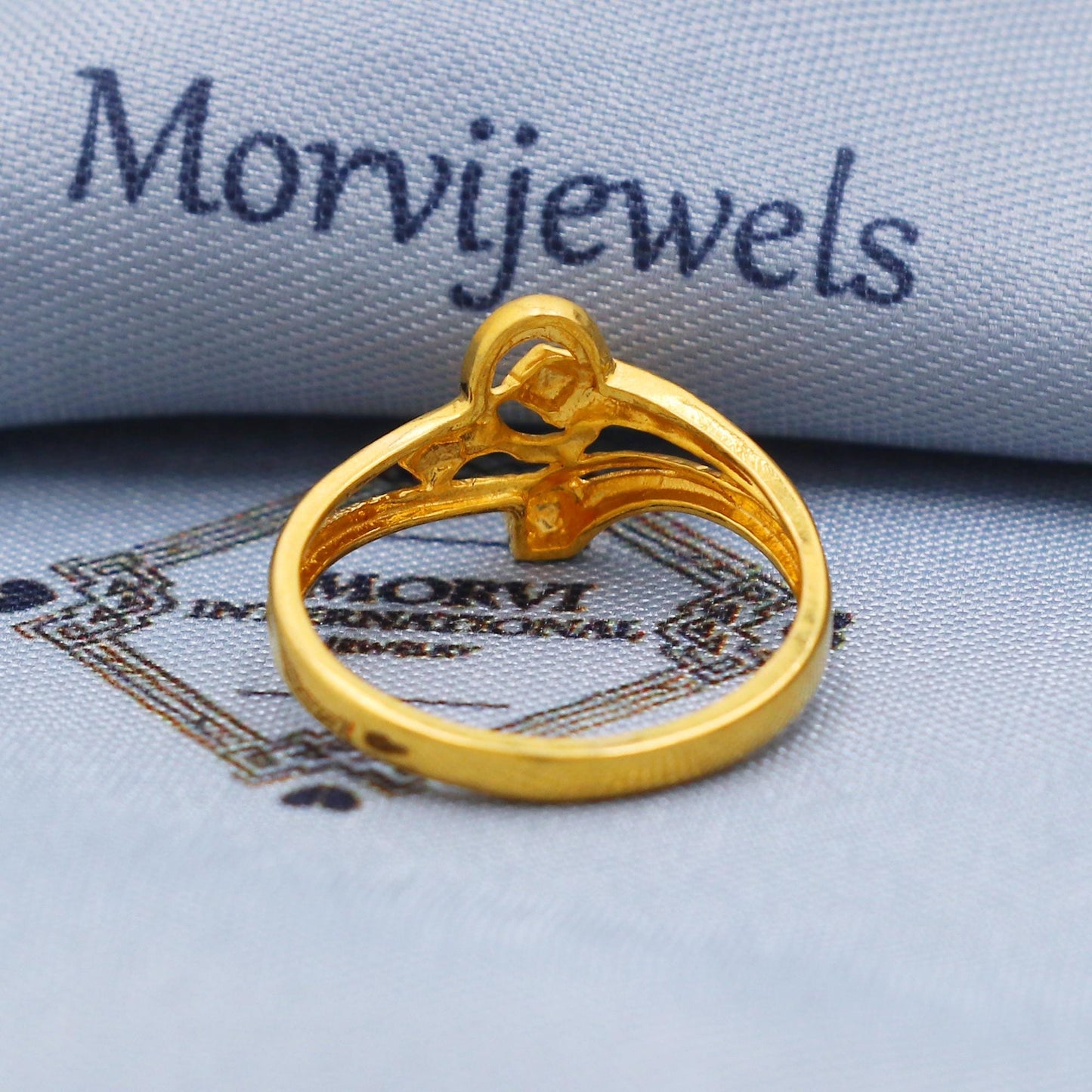Solid 22k Yellow Gold Ring Size 6 7 8 and All Size, 22k Gold Ring, Indian Gold Ring, K5717