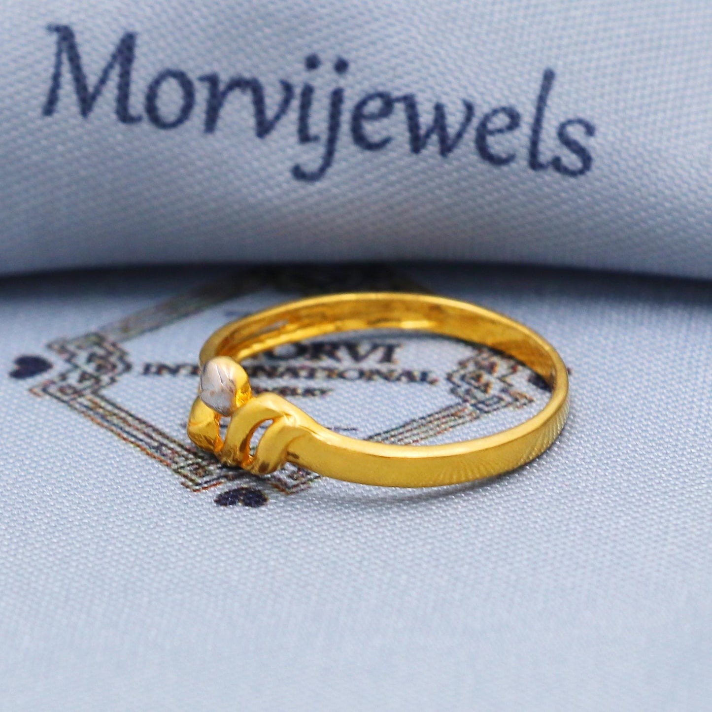 Stunning 22k Yellow Gold Ring Size 6 7 8 and All Size, 22k Gold Ring, 22karat Gold Ring, Hand crafted Pure gold ring, K5732
