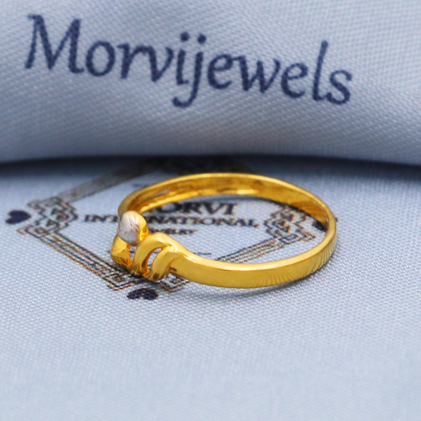 Stunning 22k Yellow Gold Ring Size 6 7 8 and All Size, 22k Gold Ring, 22karat Gold Ring, Hand crafted Pure gold ring, K5732