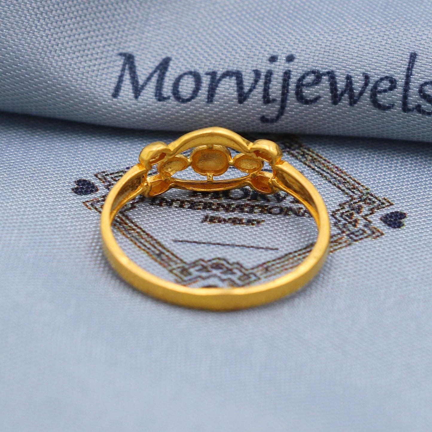 Vintage 22k Gold Ring Size 6 7 8 and All Size, 22k Gold Band Ring, 22karat Gold Ring, Hand crafted Pure gold ring, K5746