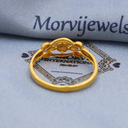 Vintage 22k Gold Ring Size 6 7 8 and All Size, 22k Gold Band Ring, 22karat Gold Ring, Hand crafted Pure gold ring, K5746