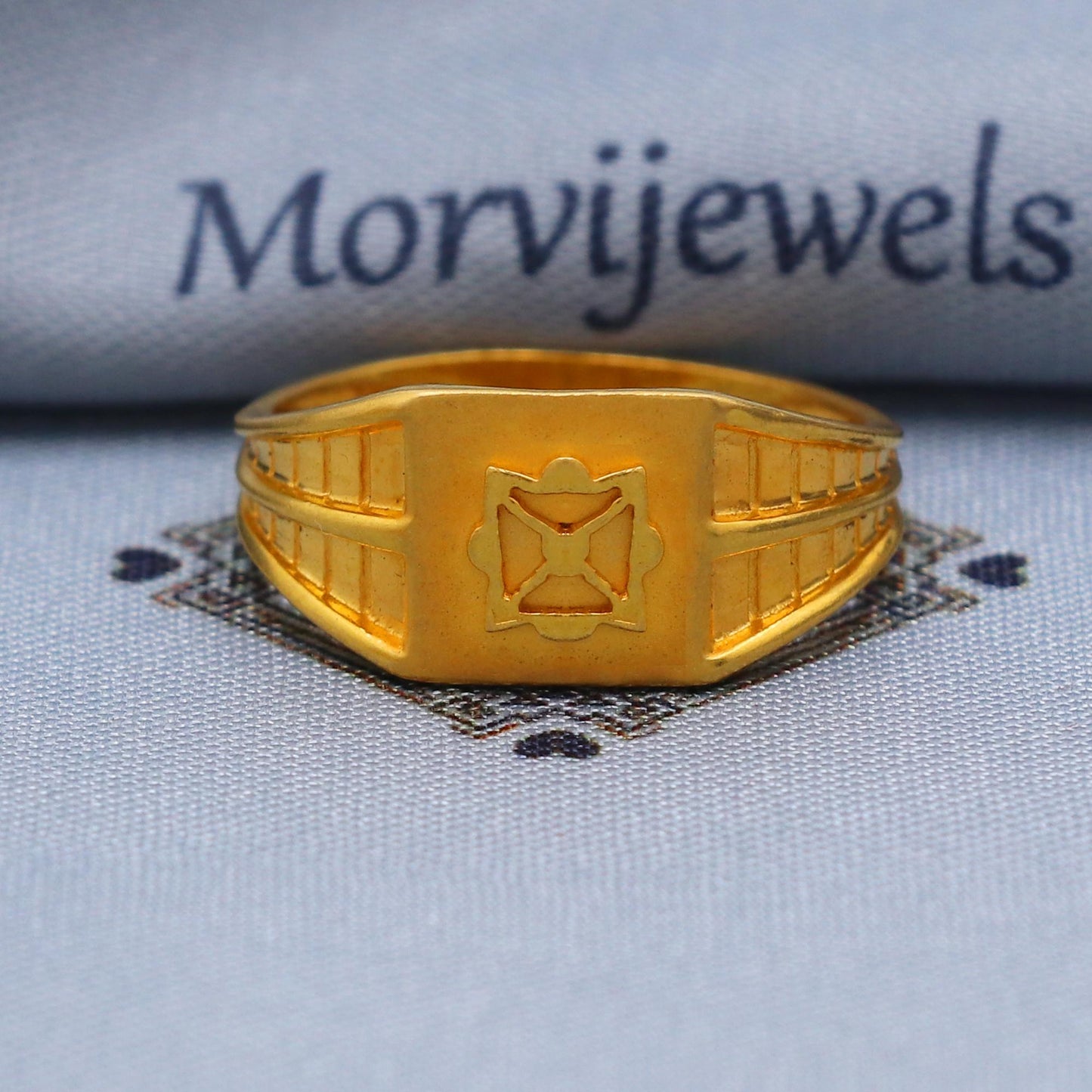 22k Gold Ring Size 6 7 8 and All Size, 22k Gold Band Ring, 22karat Gold Ring, hand crafted Pure gold ring, K5755