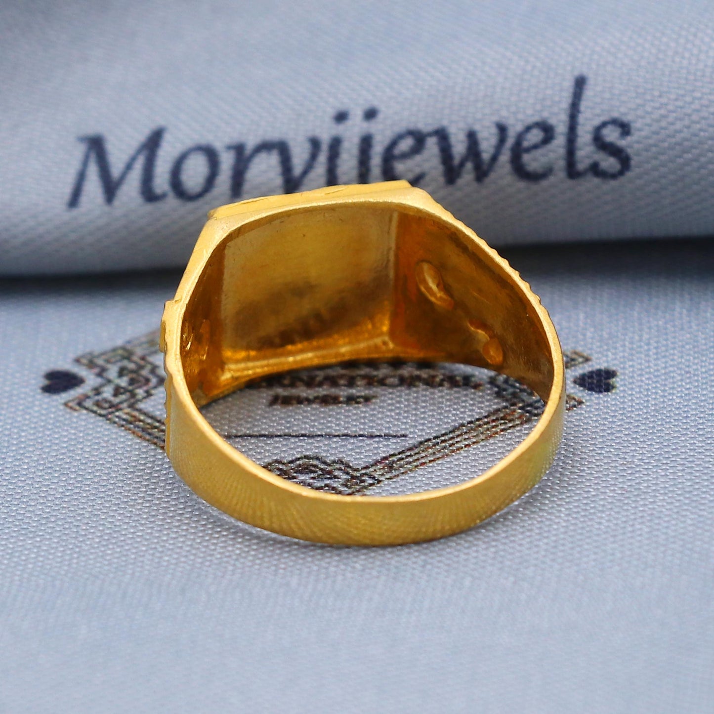 Vintage Antique Design 22k Gold Ring, Handmade Pure Gold Ring Jewelry, Indian Gold Ring in 22k gold, 22k handcrafted jewelry