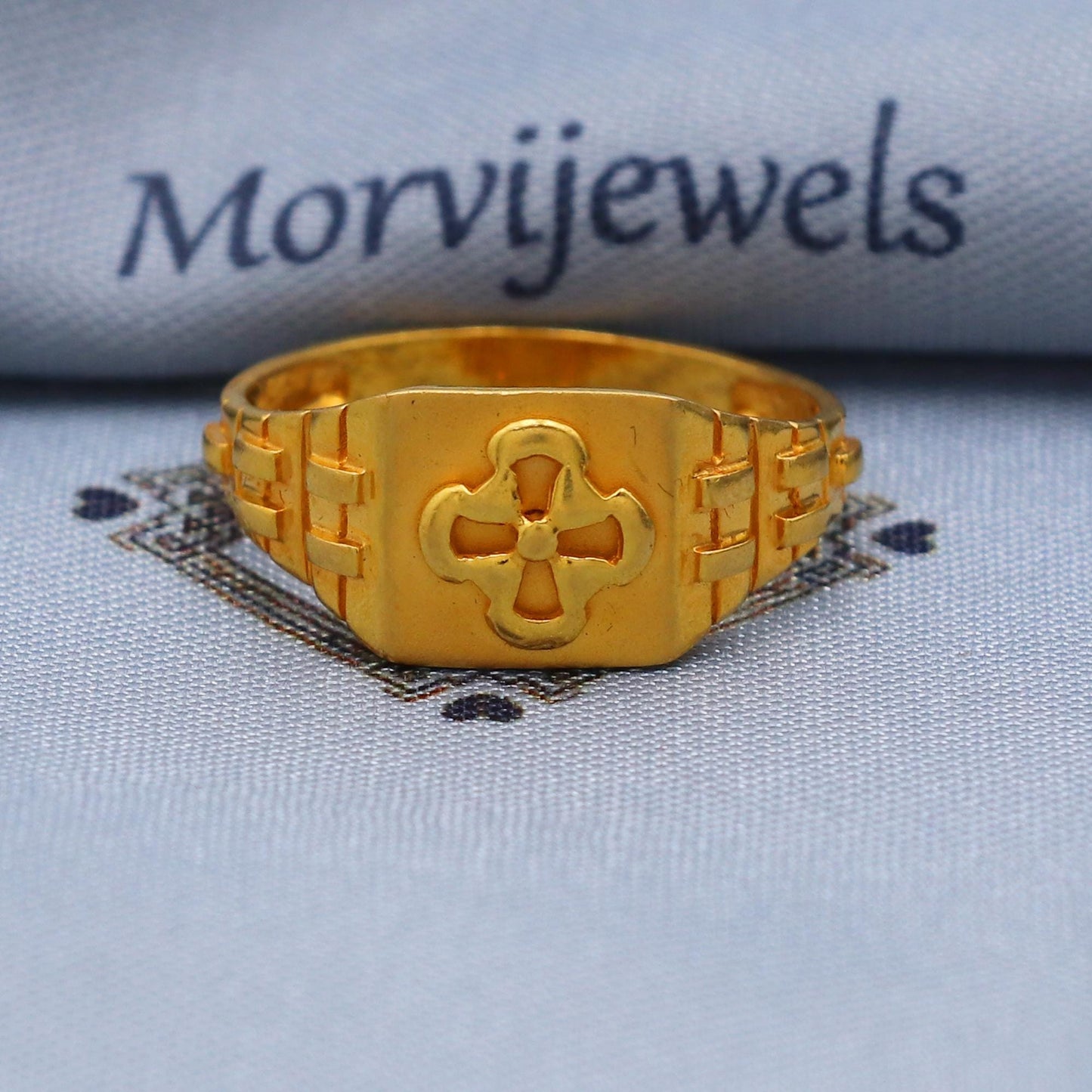 22k Gold Ring Size 6 7 8 and All Size, 22k Gold Band Ring, 22karat Gold Ring, hand crafted Pure gold ring, K5763
