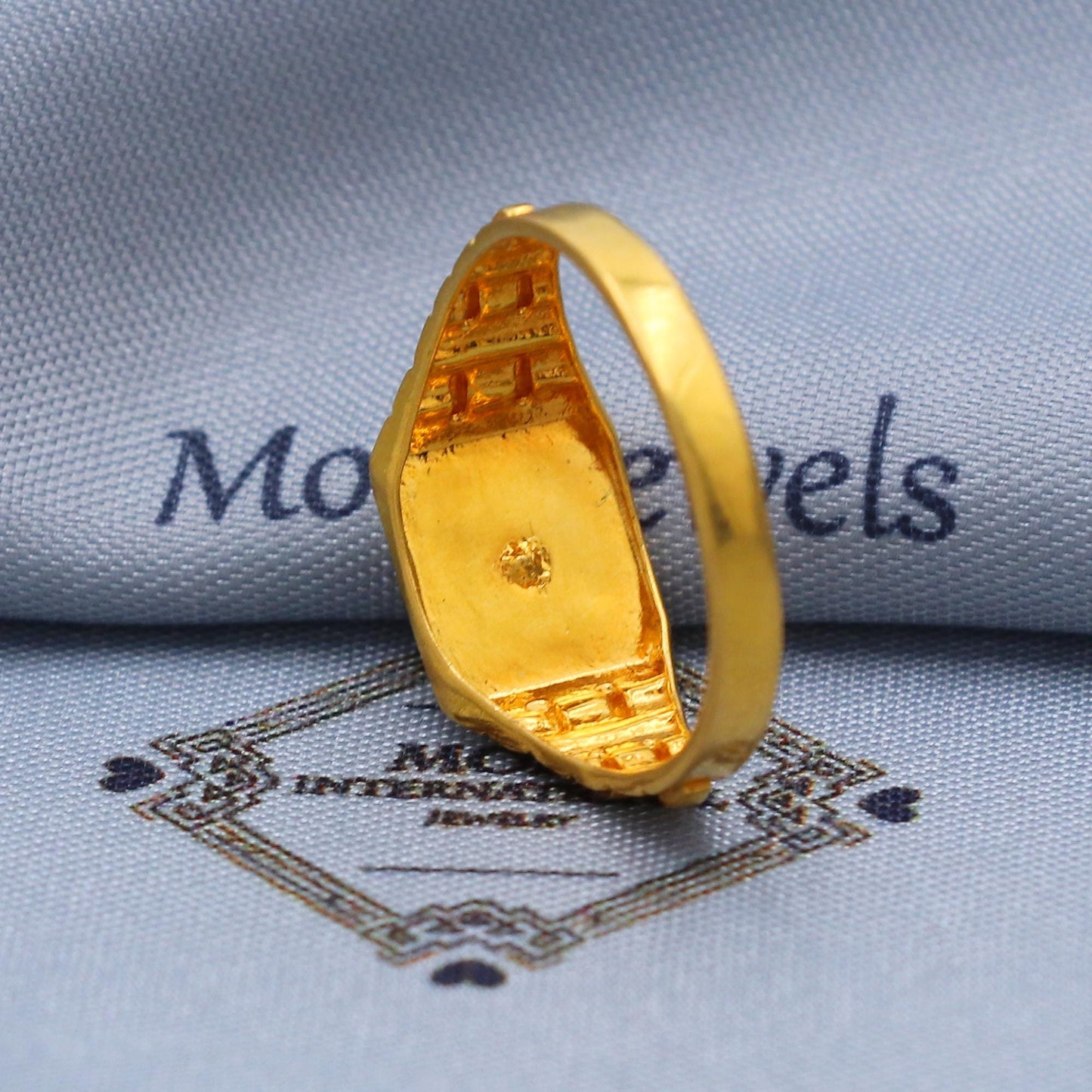 22k Gold Ring Size 6 7 8 and All Size, 22k Gold Band Ring, 22karat Gold Ring, hand crafted Pure gold ring, K5763