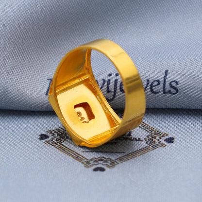 Flower 22k Gold Ring Size 6 7 8 and All Size, 22k Gold Band Ring, 22karat Gold Ring, hand crafted Pure gold ring, K5764