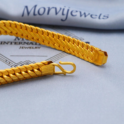 22k gold bracelet for men, K5777