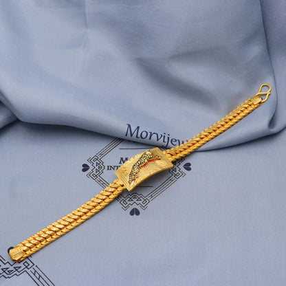 22k gold bracelet for men, K5777