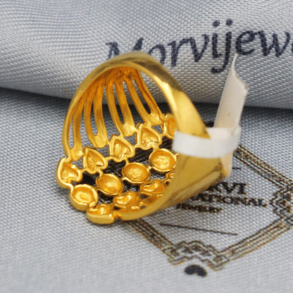 Heart 22k Gold Ring Size 6 7 8 and All Size, 22k Gold Band Ring, 22karat Gold Ring, hand crafted Pure gold ring, K5880
