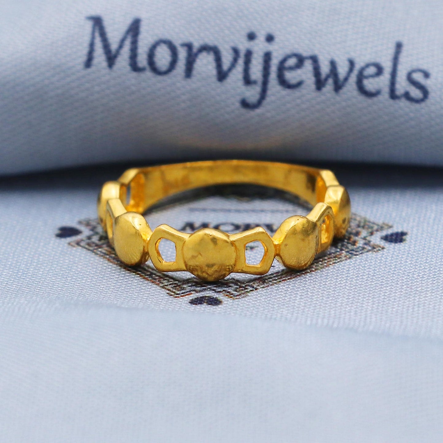 Classic Solid 22k Yellow Gold Ring Size 6 7 8 and All Size, 22k Gold Band Ring, Indian Gold Ring, K5718