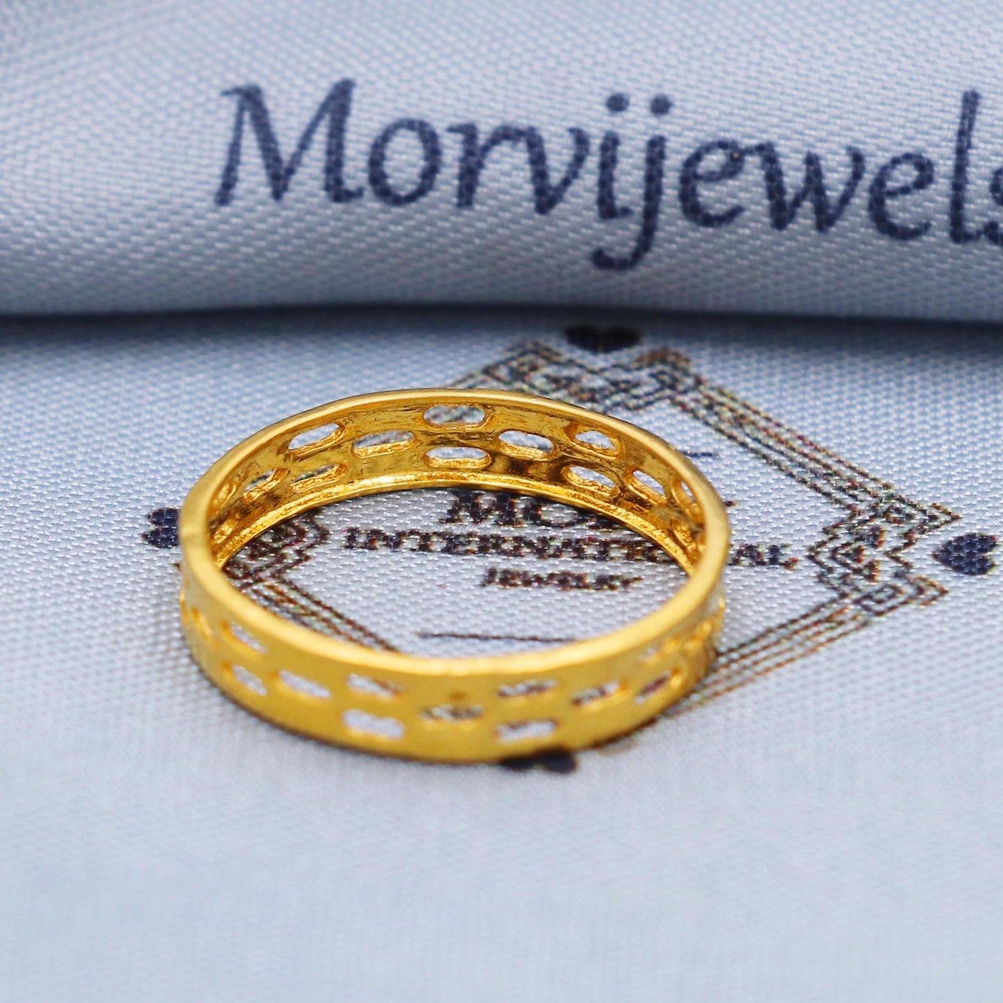 UNISEX 22k Gold Ring Size 6 7 8 and All Size, 22k Gold Band Ring, 22karat Gold Ring, Hand crafted Pure gold ring, K5739