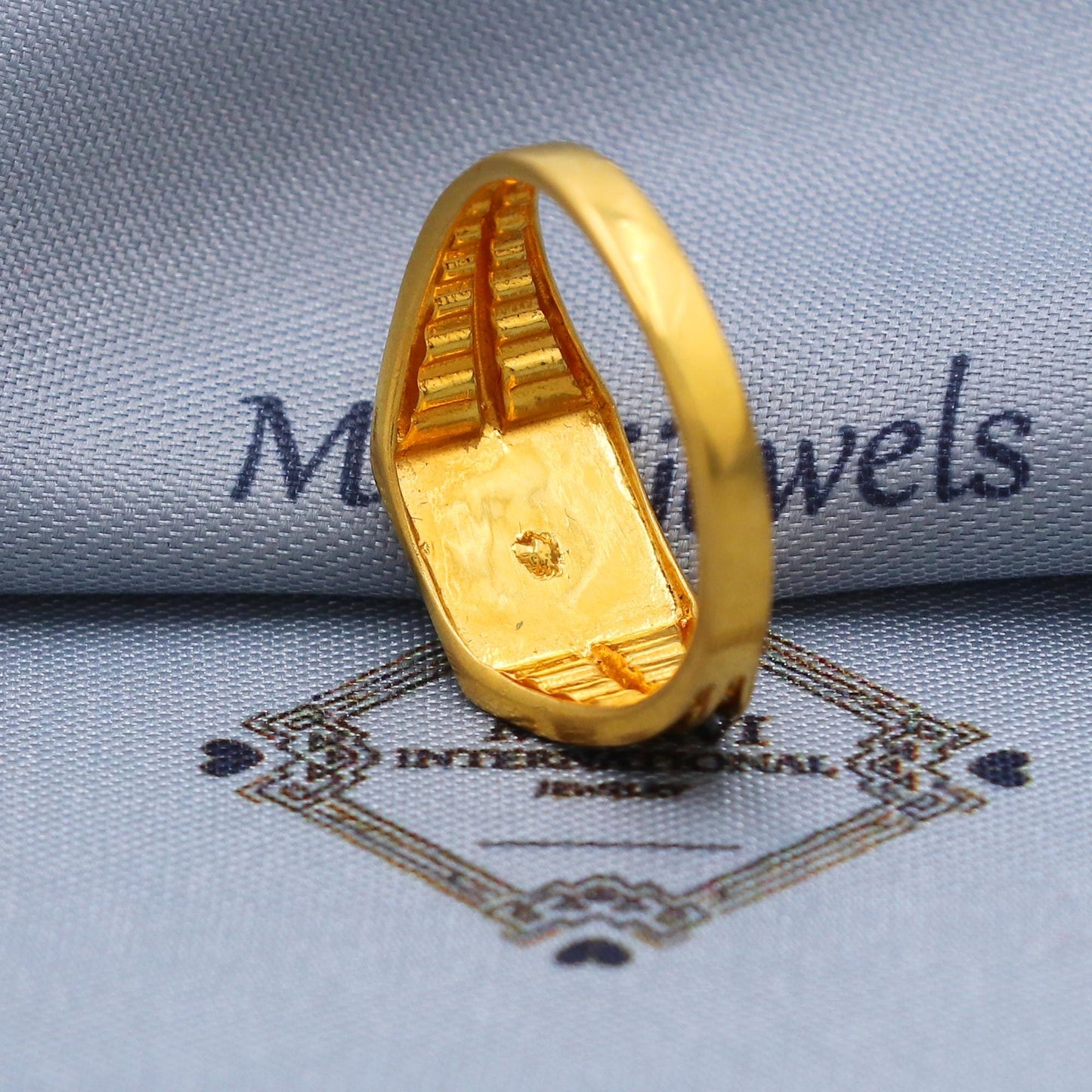 22k Gold Ring Size 6 7 8 and All Size, 22k Gold Band Ring, 22karat Gold Ring, hand crafted Pure gold ring, K5755