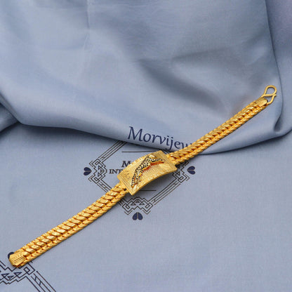 22k gold bracelet for men, K5777