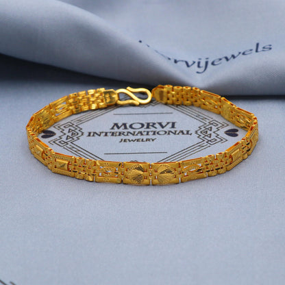 vintage pure 22k bracelet jewelry for gift, Bracelet in 22K Gold, K5779