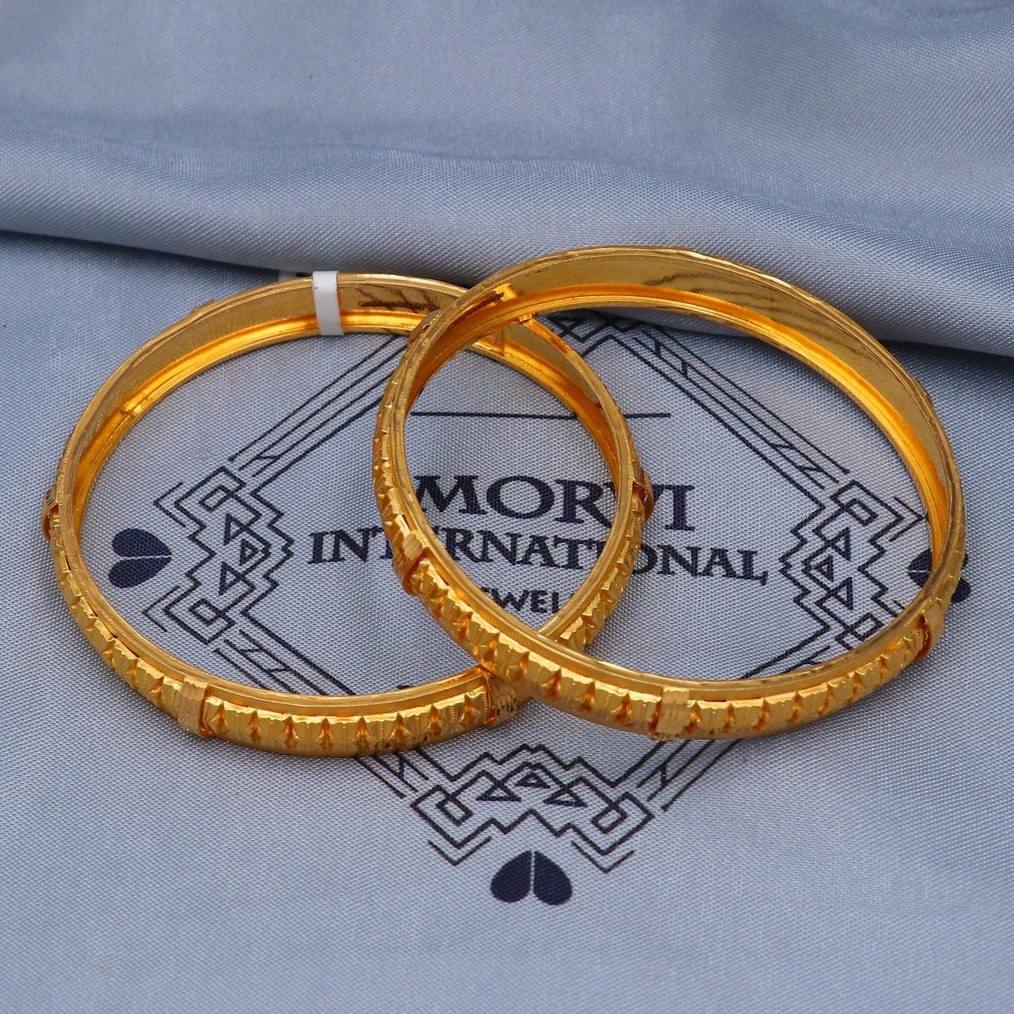 Solid Real 22k Gold Bangles Indian Handmade, Traditional Vintage ethnic Jewelry, Bangle Bracelet pair Wedding Jewelry, K5820