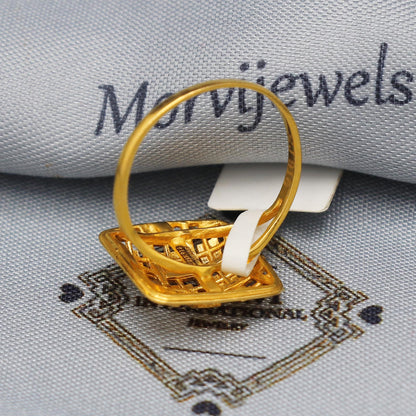 Vintage Style 22k Gold Ring Size 6 7 8 and All Size, 22k Gold Band Ring, 22karat Gold Ring, hand crafted Pure gold ring, K5883