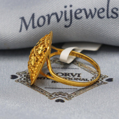 Vintage Style 22k Gold Ring Size 6 7 8 and All Size, 22k Gold Band Ring, 22karat Gold Ring, hand crafted Pure gold ring, K5883