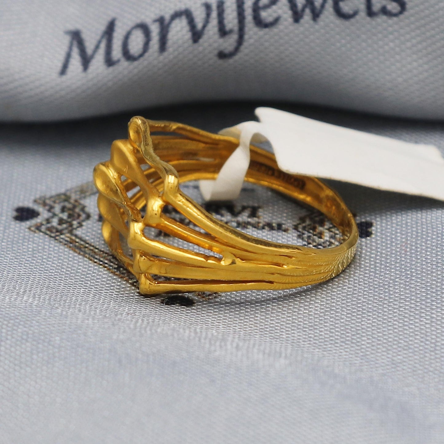 pure 22k gold ring, K5885