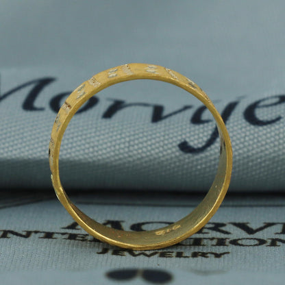 Indian Design 22kt Gold Ring Handmade Jewelry for Gift, K5922