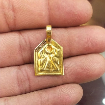 Mata rani Hindu goddess 22k Gold Pendant Indian 22kt Jewelry Exclusive Authentic BIS Hallmarked Stamped "22k916" Jewelry,